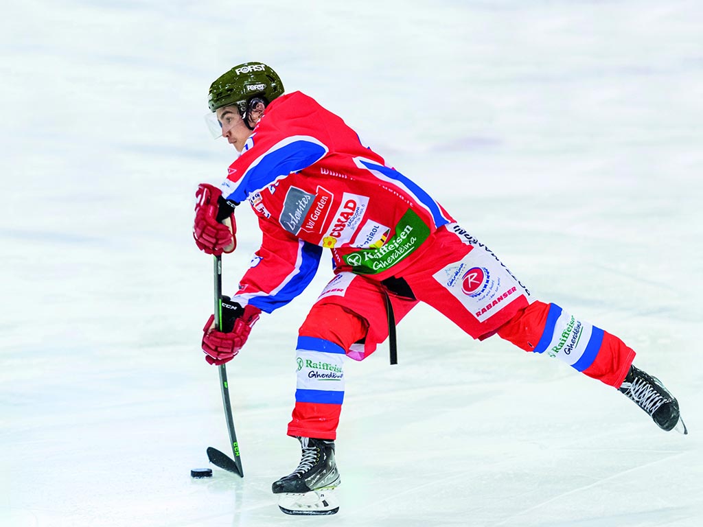 Eishockeyspieler des HC Gherdëina