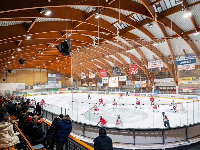 HC Gherdëina bei Eishockeyspielen