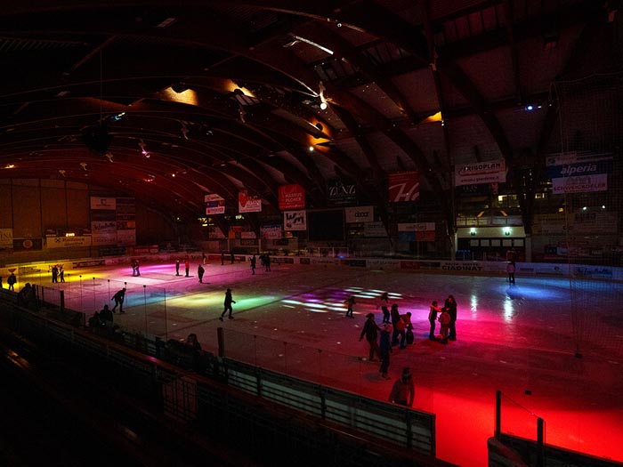 Serate disco sul ghiaccio a Selva di Val Gardena
